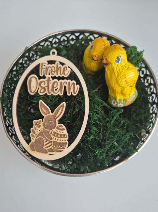 Osteranhänger mit Name - personalisiert